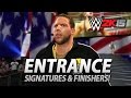 WWE 2K15: Jack Swagger Entrance, Signatures & Finishers!