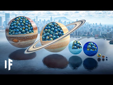 How Many Earths Can You Squeeze Into Other Planets?