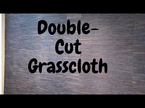 How to Double-Cut Grasscloth Wallpaper - Spencer Colgan