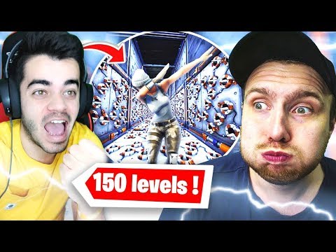 Fortnite - *NEW* J'AI ESSAYÉ UN 150 LVL DEATHRUN Ft. DOC JAZY !!