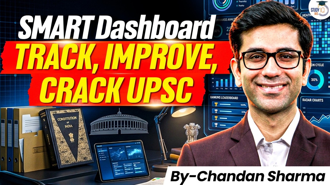 SMART Dashboard for UPSC | Track, Improve & Crack UPSC | By Chandan Sharma Sir