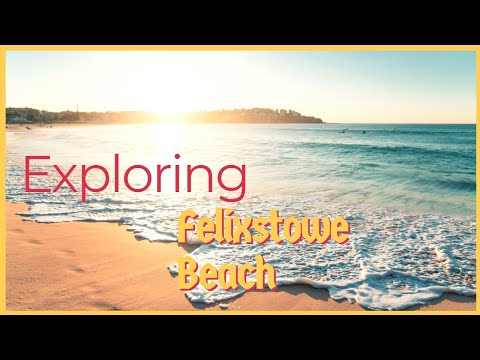 Exploring Felixstowe Beach and the Port | Suffolk | Ships