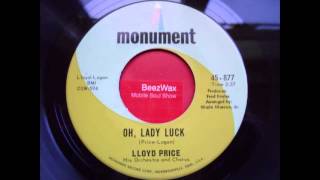 lloyd price - oh,lady luck