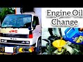 JMC Truck (2020) Model Engine Oil change By (AL-Qadir Lube Xpress) (Quality is our core value).