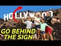 HOLLYWOOD SIGN HIKE - The ONLY video you'll need: timings, routes, parking, kids & tips!!!
