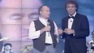 Francesco Isola con Phil Collins