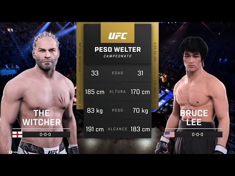 Bruce Lee vs. The Witcher - EA Sports UFC 5 - Epic Fight 🥑