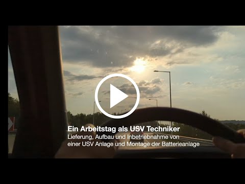 Ein Arbeitstag als USV Techniker bei Powersec