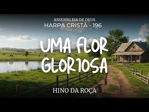 HINOS DA ROÇA – Harpa Cristã 196 “Uma Flor Gloriosa"