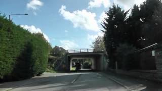 preview picture of video 'Driving Along Rue Ruello, Rue Rustang & Route de Bourbriac, 22200 Guingamp, Brittany, France'