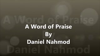 A Word of Praise by Daniel Nahmod
