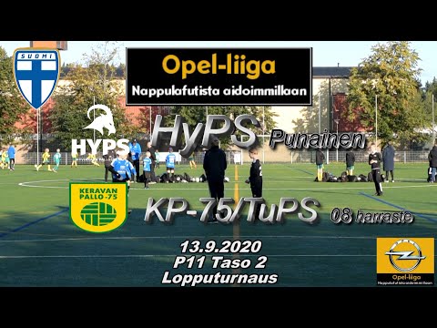 Opel-Liiga HyPS Punainen - KP-75/TuPS P08 harraste 13.9.2020