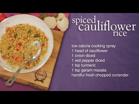 Slimming World spiced cauliflower rice recipe - FREE