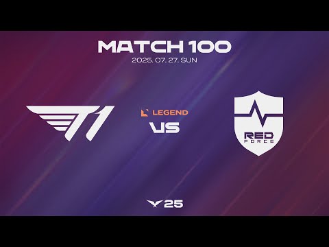 T1 vs NS | Match 100 Highlights | 07.27 | 2025 LCK