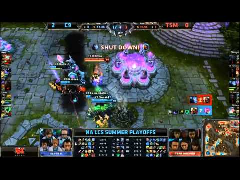 NA LCS SUMMER - Grand Finals - TSM vs. C9 Highlights - Match nr. 3