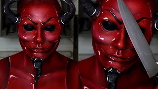 Scream Queens Red Devil Makeup Tutorial | Jordan Hanz
