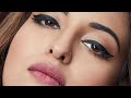 Beautiful Bollywood Actress Sonakshi Sinha Face Lips Closeup