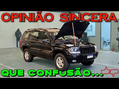 Jeep Grand Cherokee 4.7 V8: Tranferência, estética, vitrificação, bateria nova e oficina! Só rolo!