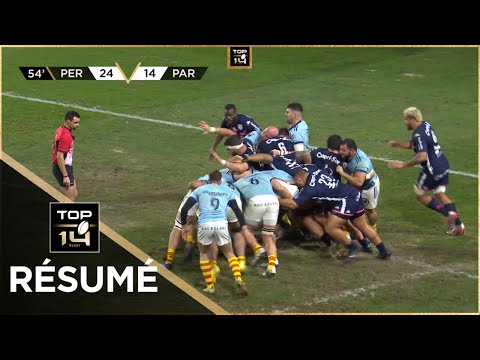 TOP 14 - Résumé USA Perpignan-Stade Français Paris: 31-24 - J16 - 2022-2023