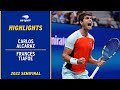 Carlos Alcaraz vs. Frances Tiafoe Highlights | 2022 US Open Semifinal