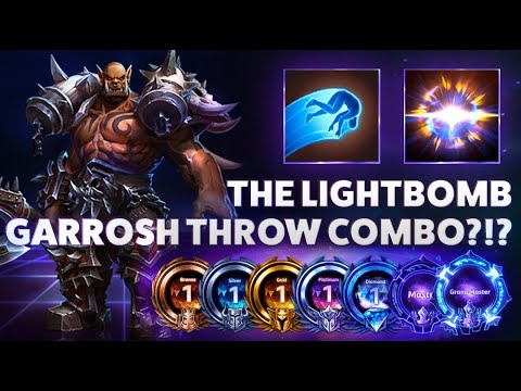 Garrosh Taunt - THE LIGHTBOMB GARROSH THROW COMBO?!? - B2GM Season 6(Masters)