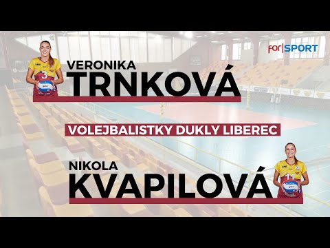 ROZHOVOR | volejbalistky Dukly Liberec Nikola Kvapilová a Veronika Trnková
