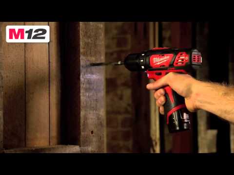 Sub compact drill driver Milwaukee  M12 BDD/2.0 Ah