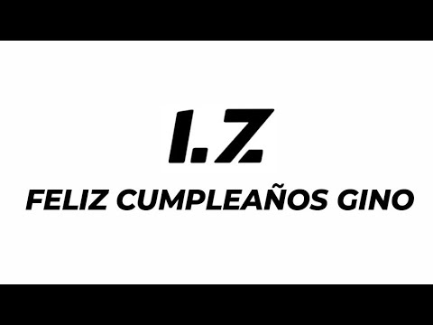 FELIZ CUMPLEAÑOS GINO 🎂