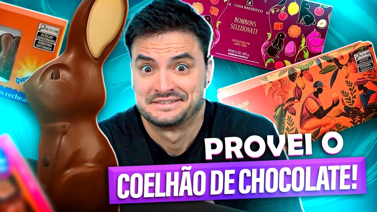 PROVAMOS OS OVOS QUE NÃO SÃO OVOS DE PÁSCOA