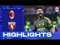 Milan-Torino 1-0 | Il Milan rialza la testa con Giroud: Gol e Highlights | Serie A TIM 2022/23