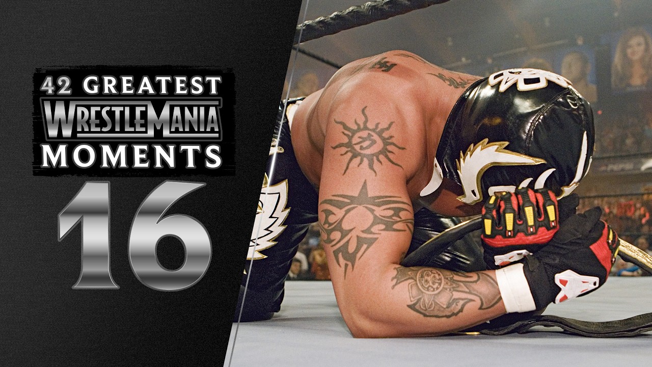 Rey Mysterio dedicates win to Eddie Guerrero | WrestleMania 22: 42 Greatest WrestleMania Moments