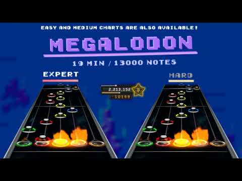 Megalodon - 19 Minutes / 13000 Notes - Clone Hero Custom Preview
