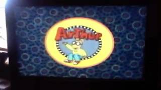 Closing To Arthur Goes To The Doctor 2000 VHS