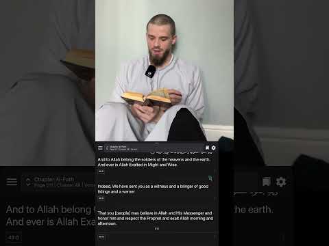 Ex Christian recites Surah Al Mulk in Arabic Convert to Islam