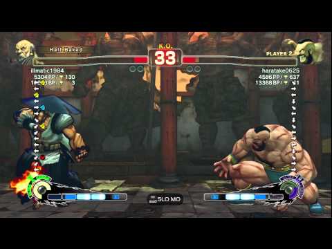 SSF4 AE Ver. 2012: illmatic1984 [Gouken] vs. haratake0625 [Zangief] - PSN Ranked Match