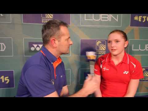 #EJC2015: Interview Julie Dawall Jakobsen (DEN)