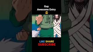 Download lagu Guy Awesome Entry | Guy Saves Kakashi | Guy vs Kisame #naruto #shorts mp3