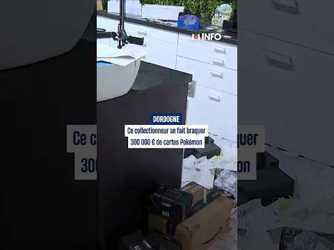 Ce collectionneur se fait braquer 300 000 euros de cartes Pokémon