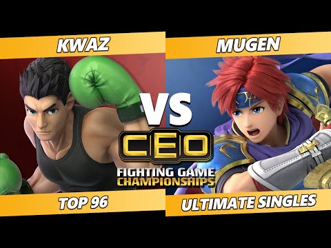 CEO 2021 - Kwaz (Little Mac) Vs. Mugen (Roy) SSBU Ultimate Tournament
