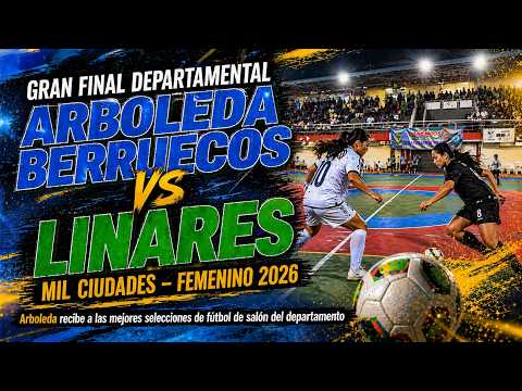 #envivo Arboleda B vs Linares - Mil Ciudades de Futbol de Salón 2026 - Arboleda Berruecos - Nariño