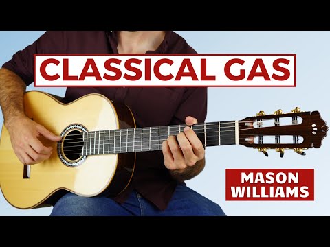 How to Play Classical Gas on Guitar (Mason Williams) - Guitar Tutorial