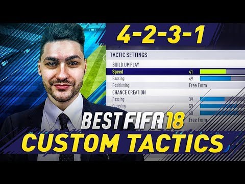 FIFA 18 BEST FORMATIONS 4-2-3-1 TUTORIAL - BEST CUSTOM TACTICS & INSTRUCTIONS / HOW TO PLAY 4-2-3-1