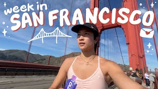 WEEK IN SAN FRANCISCO | Workouts, Running, Meals + Prepping for Asia! ✨
