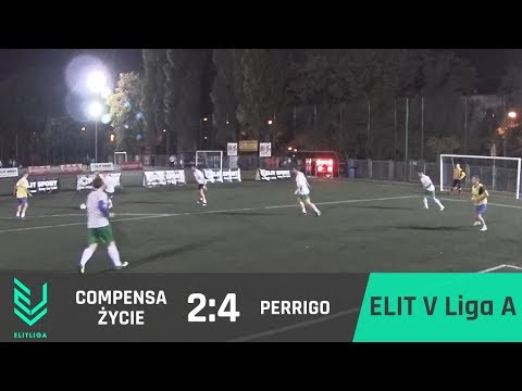 COMPENSA Życie 2:4 PERRIGO - ELIT V Liga A [JESIEŃ 2017]