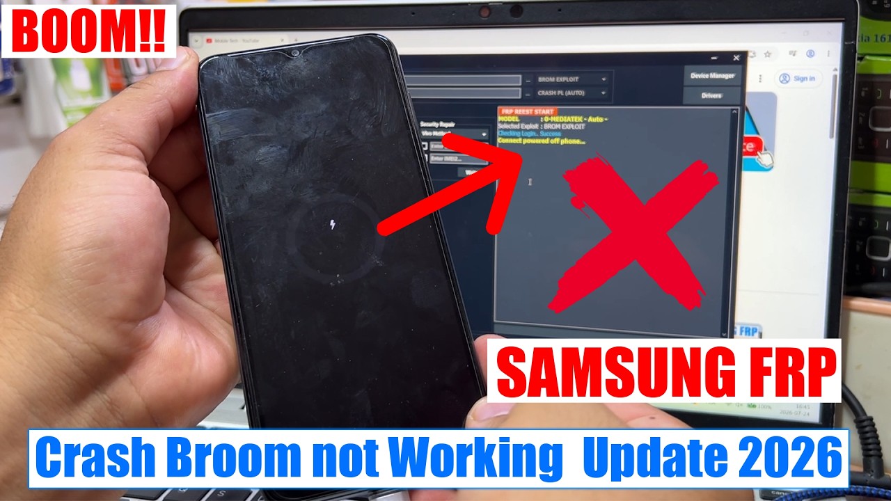 Samsung FRP Tool , Google Account Bypass Android 13:14/15/6 | FRP Bypass | 2026
