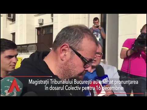Stiri Mediafax 09 Decembrie - Amânare pentru pronunțarea în dosarul Colectiv