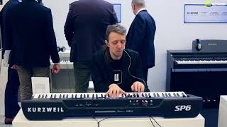 Video thumbnail for Kurzweil SP6 MusikMesse 2018 by muzykujkropkacom