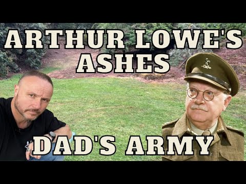 Arthur Lowe's Final resting place - Famous Graves Dad's Army