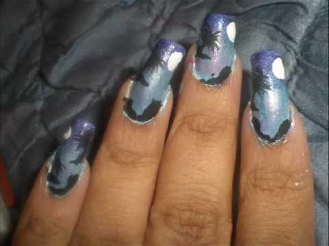 Breaking Dawn Esme Island Nail Art