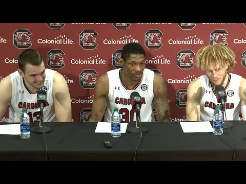 POSTGAME: Felipe Haase, Chris Silva, Hassani Gravett on Auburn — 1/22/19